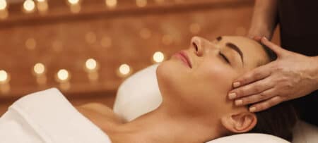 receive a relaxing in room couples massage with this package!